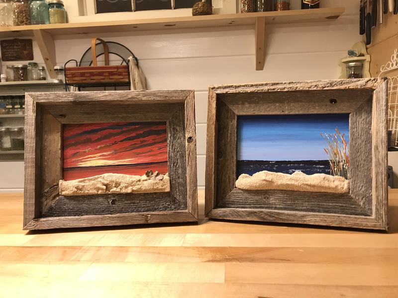 Beach series – acrylic