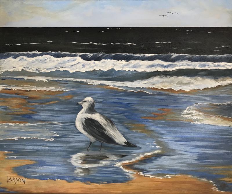 mein, mein, Mein-ert Park – acrylic